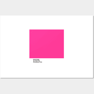 pantone 16-2130 TN Knockout Pink Posters and Art